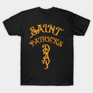 ST. PATRICK'S DAY -VINTAGE FONT T-Shirt